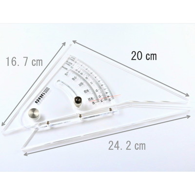 まとめ買い 20個セット] 勾配定規 20cm | 製図用品・収納,勾配定規