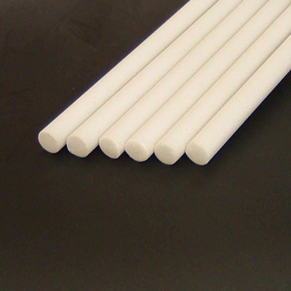 スチレン丸棒 6mmφ×250mm (6本入り) 4986441406570