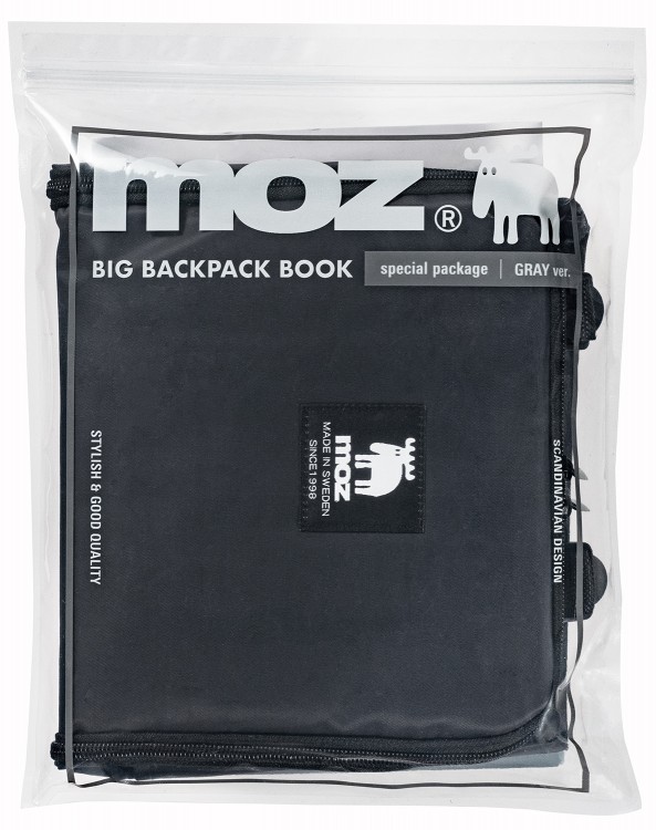 moz BIG BACKPACK BOOK special package GRAY ver. | 商品カテゴリ一覧