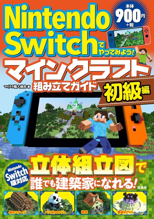 Nintendo Switchでやってみよう！ マインクラフト組み立てガイド