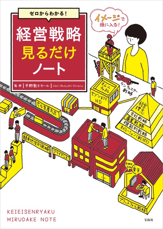 ゼロからわかる！ 経営戦略見るだけノート | 商品カテゴリ一覧,宝島社