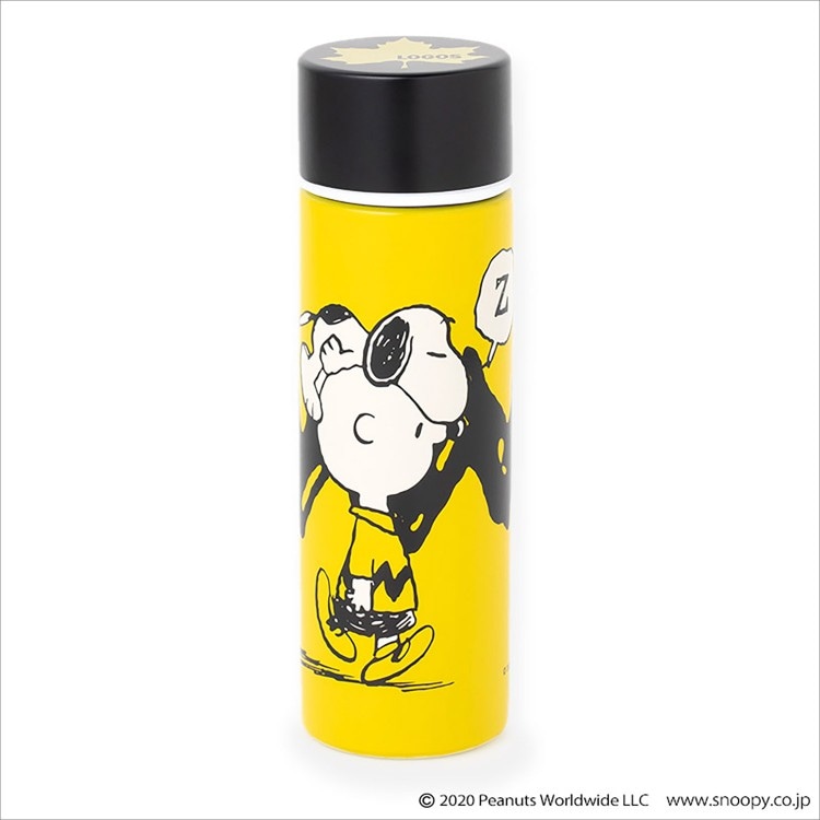 SNOOPY ミニステンレスボトルBOOK produced by LOGOS スヌーピー&amp
