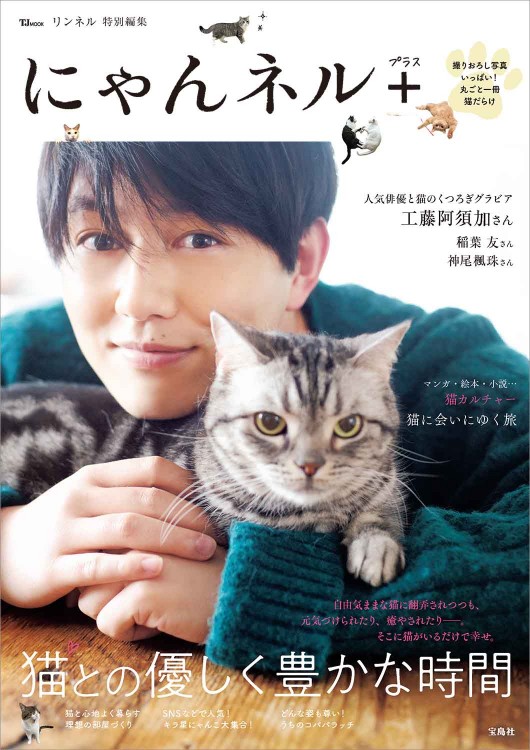 リンネル特別編集 にゃんネル+（プラス） | 商品カテゴリ一覧,宝島社