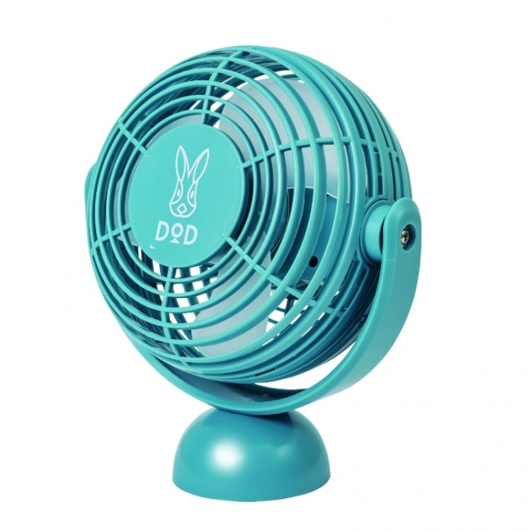 DOD ポータブル卓上扇風機 BOOK BLUE GRAY | 商品カテゴリ一覧,宝島社