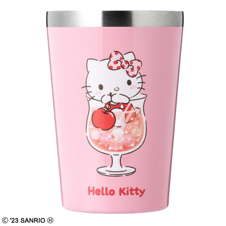 【たいこ】HELLO KITTY タンブラー（単品） ハローキティ タンブラー 台湾 50周年 たいこ】HELLO KITTY