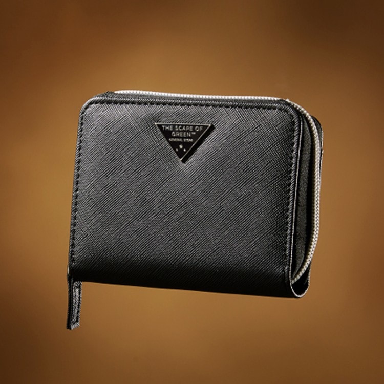 HEAD☆CARVE（28〜28.5㎝）めちゃくちゃキレイ！未使用に近い！ THE SCAPE OF GREEN やみつきサイフPREMIUM ＃イタリアンレザー BLACK