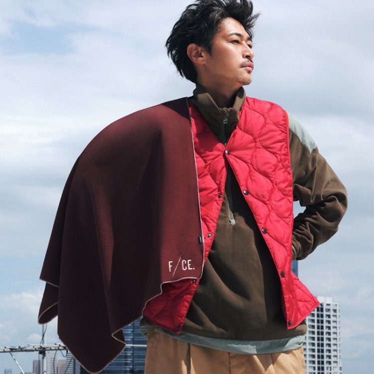 SALE】POLARTEC（R） BRAND BOOK FLEECE BLANKET with F/CE.（R