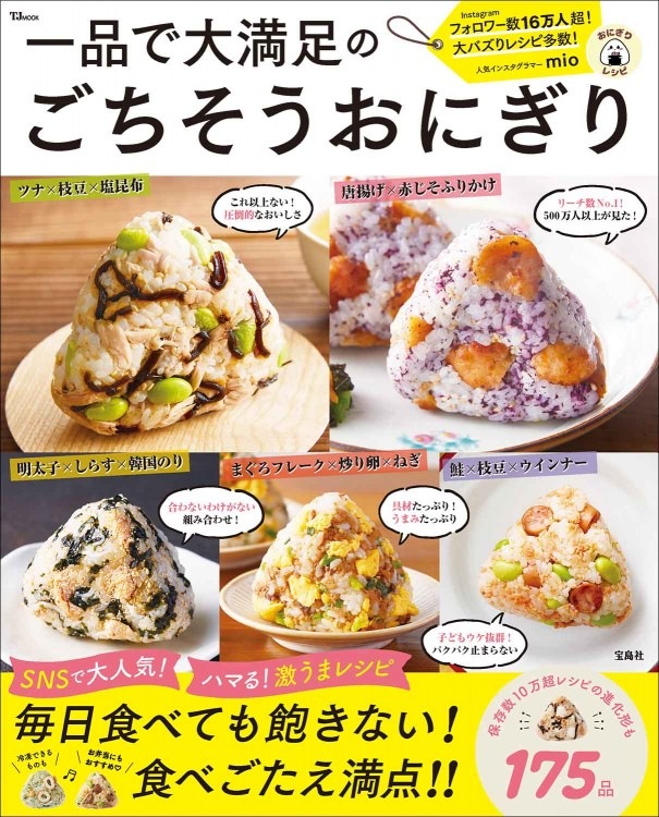 一品で大満足のごちそうおにぎり 一品で大満足のごちそうおにぎり | 商品カテゴリ一覧,宝島社公式商品