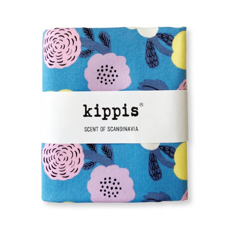 kippis オックスカットクロス Kukkaseppeli/花冠 サックスブルー