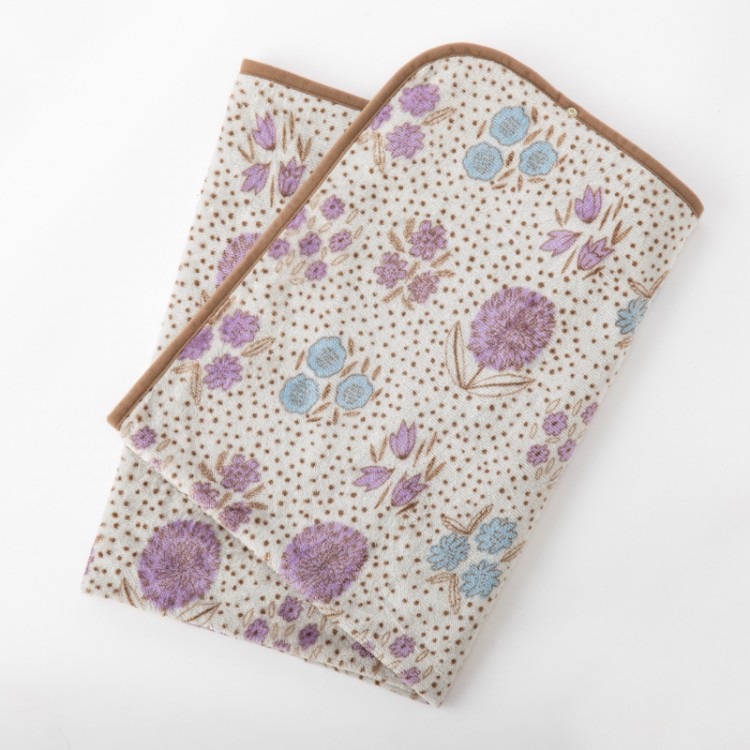 ケイハヤマプリュス薄紫色 花柄刺繍 フレアスリーブジャケット 000000017936_bG8gUAB.jpg
