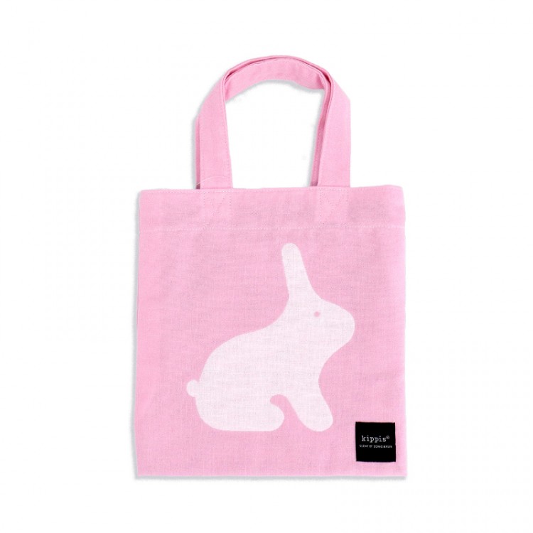 うさぎのしかくバッグ（小） キッピス kippis ウサギ リバーシブルミニバッグ （P） | 商品カテゴリ