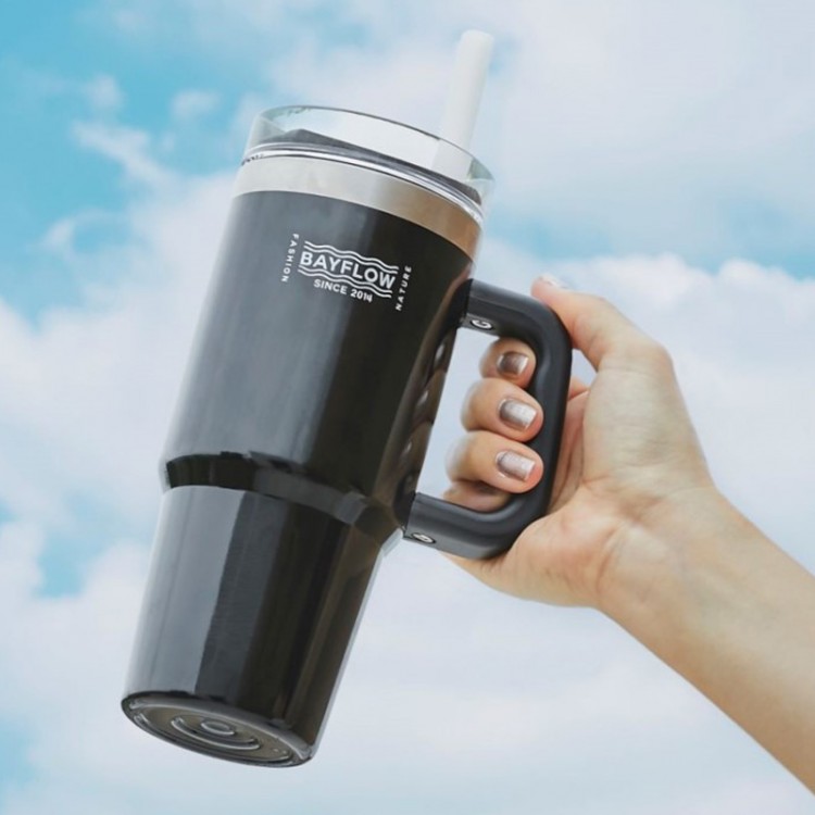 BRUMATE ブラック 水筒 ストロー付き 40oz ブラックタンブラー BRUMATE ブラック 水筒 ストロー付き 40oz ブラックタンブラー