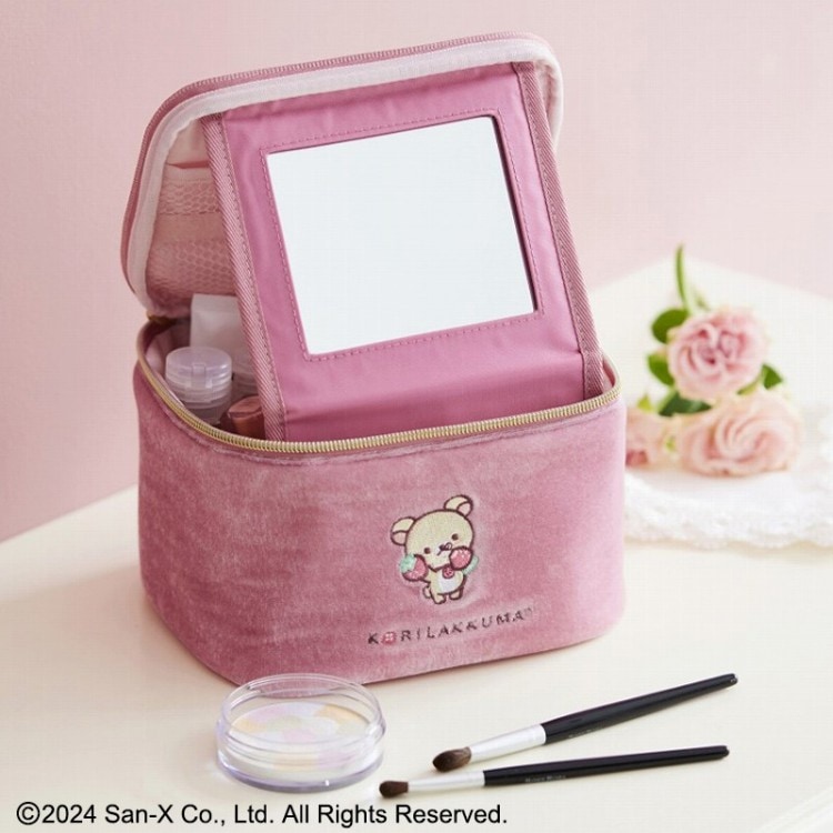 リラックマBIGバニティポーチ プライズ情報】リラックマ Rilakkuma Style ポケット付き
