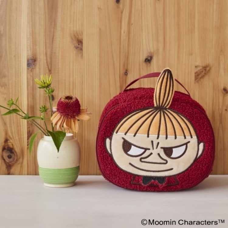SALE】MOOMIN マルチに使える！ もこもこポーチ BOOK リトルミイver