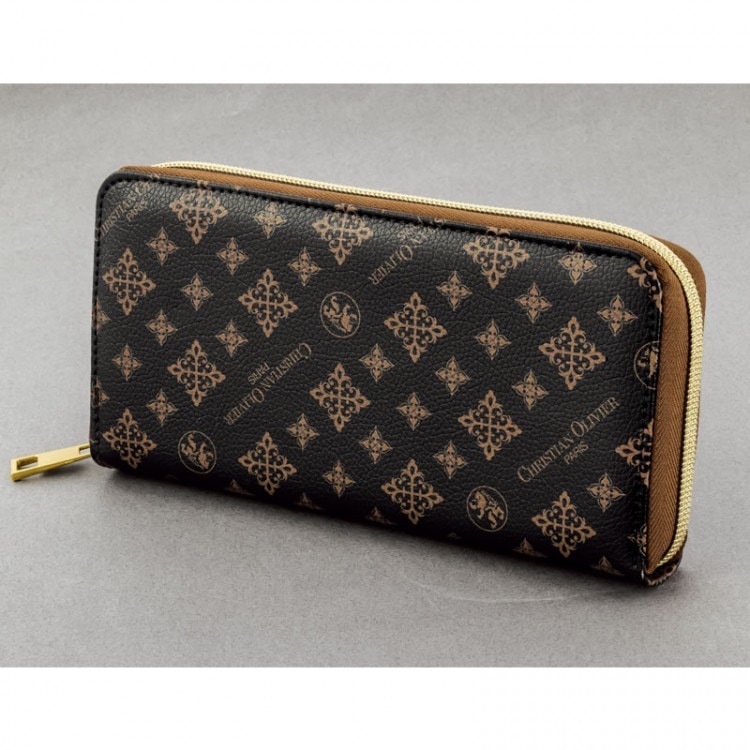 SALE＞CHRISTIAN OLIVIER PARIS レシートと小銭が分かれる長財布BOOK