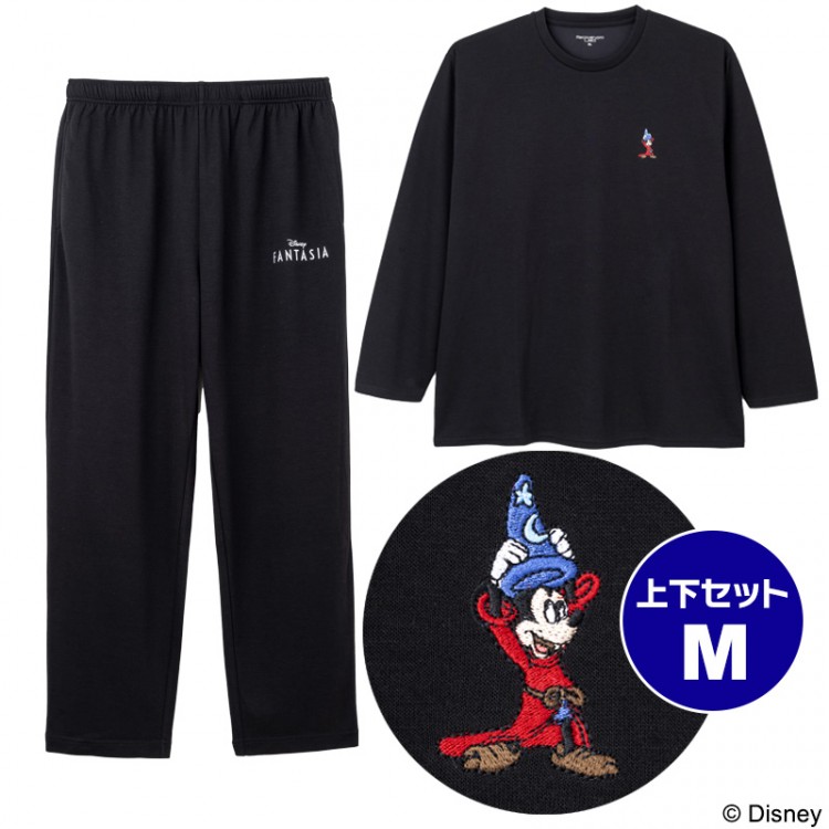 Disney Recoverypro Lab. 疲労回復ウエア リカバリーウェア 上下セット／Mサイズ 【Disney FANTASIA】疲労回復ウェアBOOK