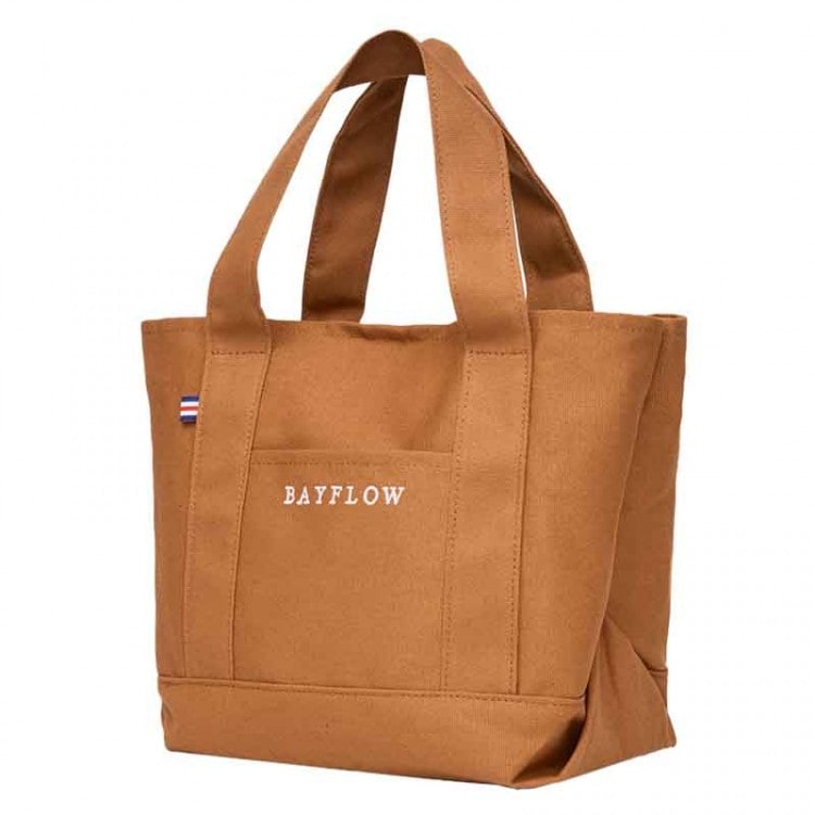BAYFLOW 収納5ポケット LOGO TOTE BAG BOOK CAMEL | 商品カテゴリ一覧
