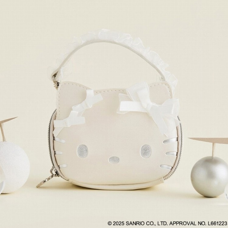 Charmmy Kitty ストラップセット HELLO KITTY × BRILMY いつでもササッとお直しできる ミラー付き