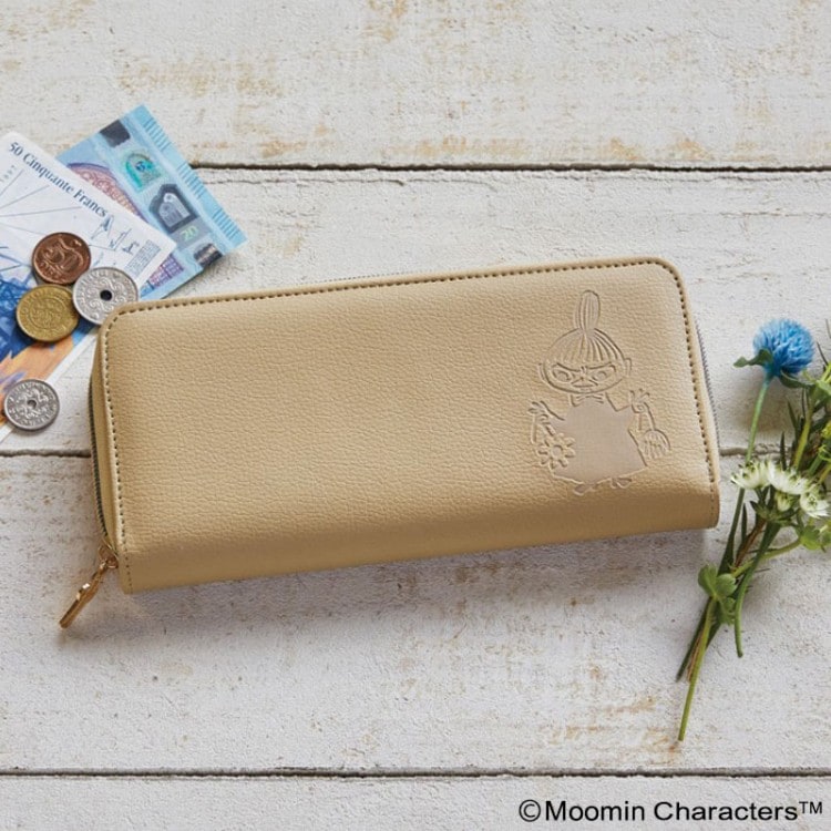 moz 整理上手な牛革長財布BOOK earth brown | 商品カテゴリ一覧,宝島社