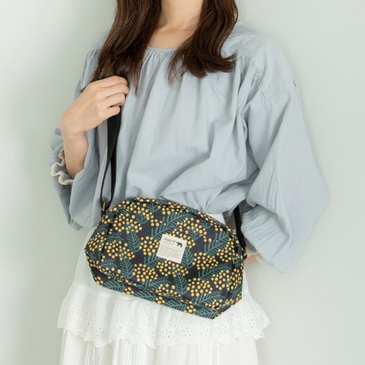 kippis ラウンドショルダーバッグ Mimosa ブラック | 商品カテゴリ一覧