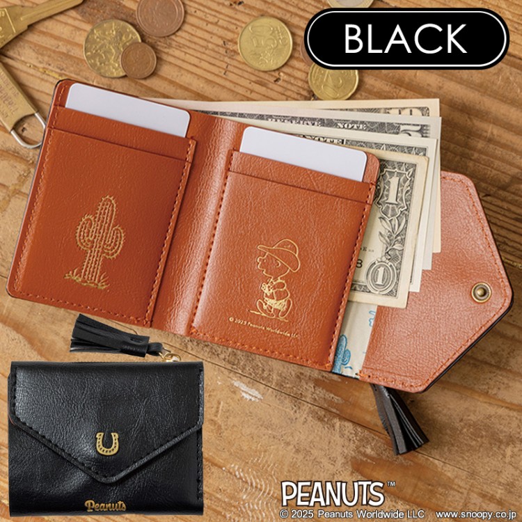 SNOOPY YEAR OF THE HORSE MINI WALLET BOOK BLACK | 商品カテゴリ一覧