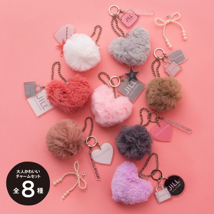 チャームセット JILL by JILL STUART ふわもこファー＆ロゴチャームセット BOOK | 商品