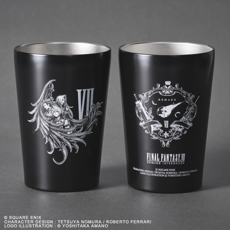 FINAL FANTASY ? REMAKE INTERGRADE CUP COFFEE TUMBLER BOOK BLACK