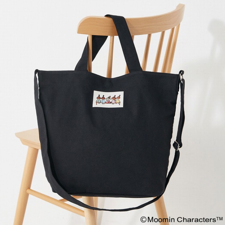 MOOMIN 大きく開く多機能ポケット付き 2WAYトートリュック BOOK | 商品