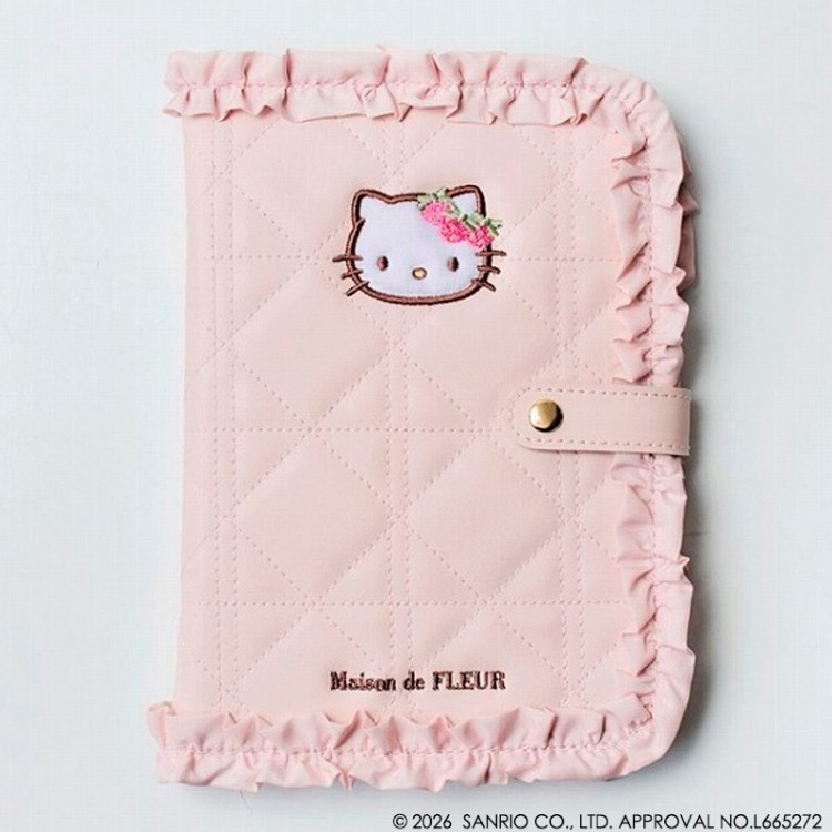 Maison de FLEUR×HELLO KITTY いちごマルチケースBOOK PINK | 商品