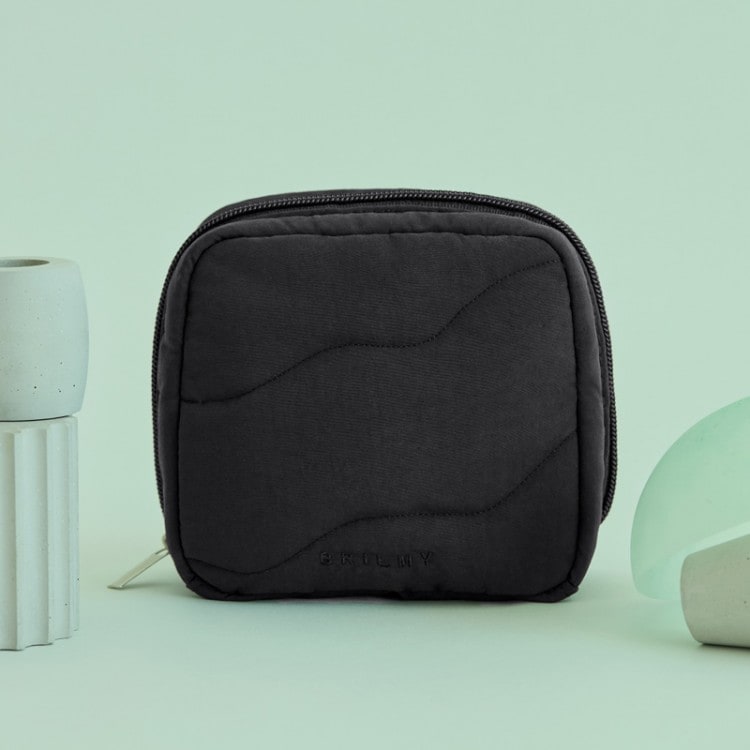 〇Ba左1102 未使用 Smooche コスメセット コスメポーチ BRILMY 中身が見えて時短がかなう ズボラに優しいコスメポーチ BOOK S