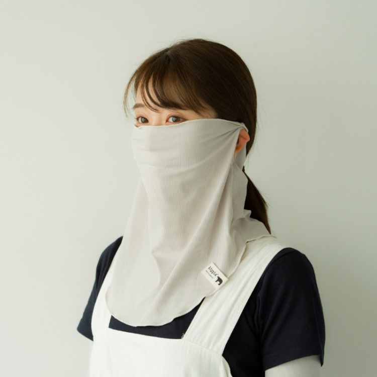 kippis UVカットフェイスカバー ライトグレー | 商品カテゴリ一覧