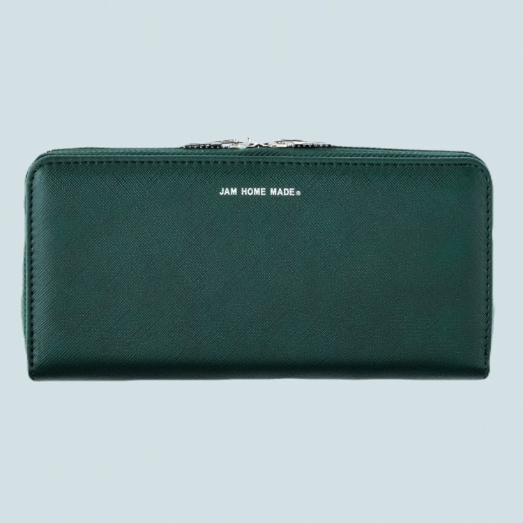 JAM HOME MADE スマートに会計できる 超仕分け財布BOOK DARK GREEN ver.