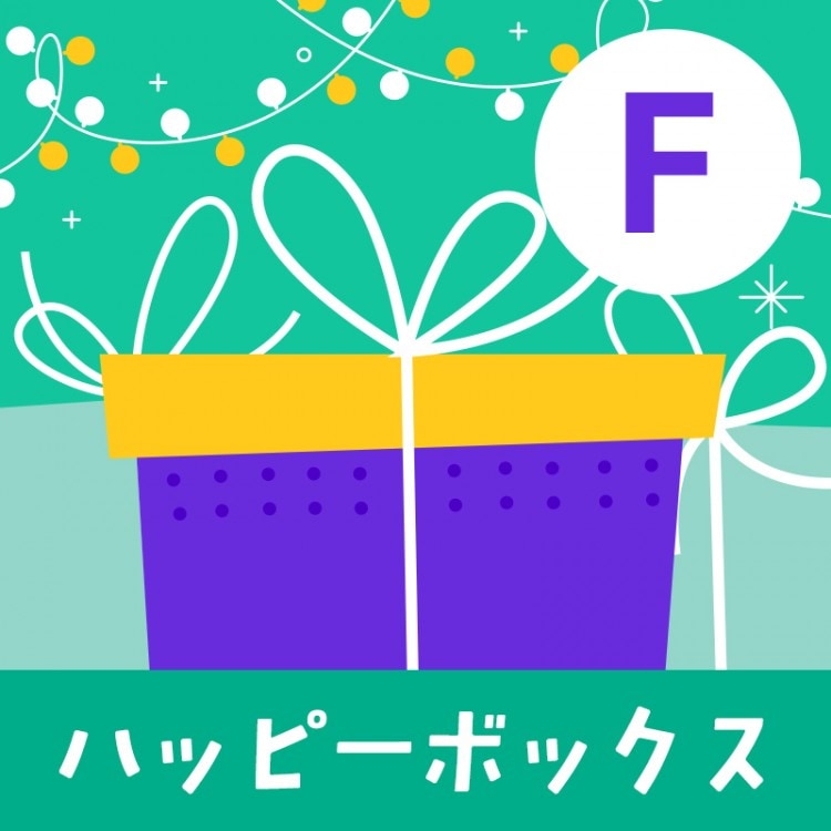 【対象2点で10%OFF】ハッピーボックス F