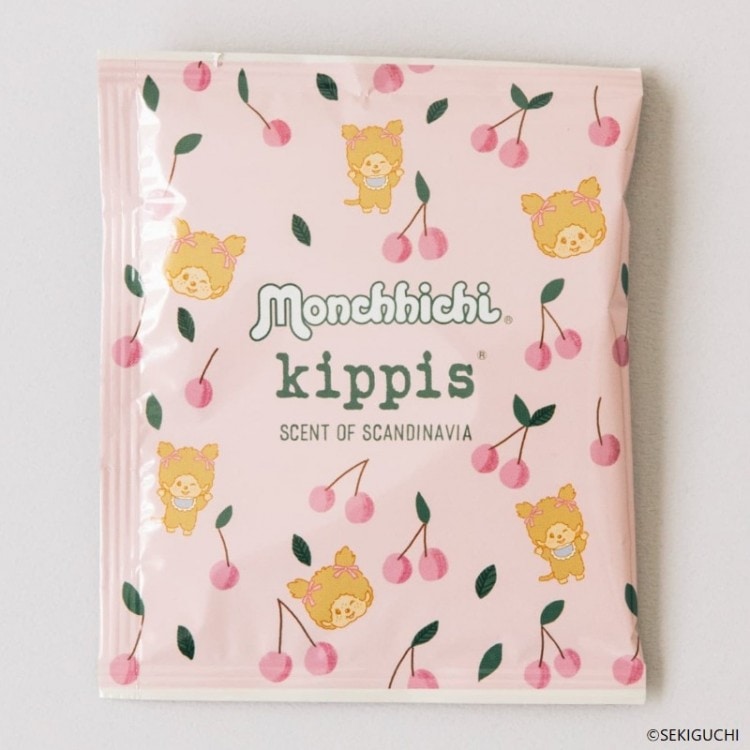 モンチッチ×kippis ぬいぐるみチャーム付きエコバッグ OFF-WHITE