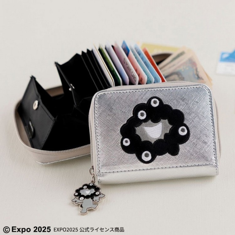 ミャクミャク ミニ財布BOOK SILVER ver.