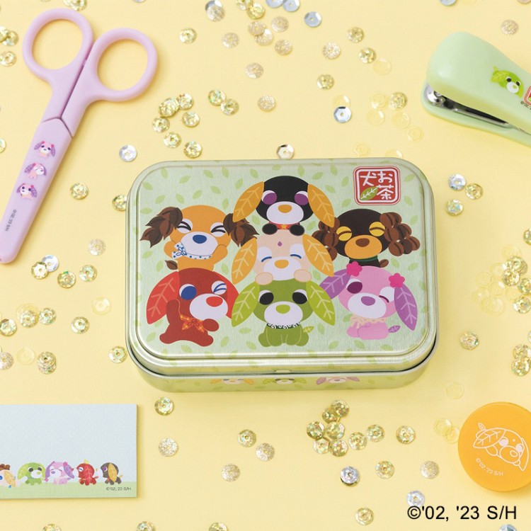 お茶犬 文具缶BOOK