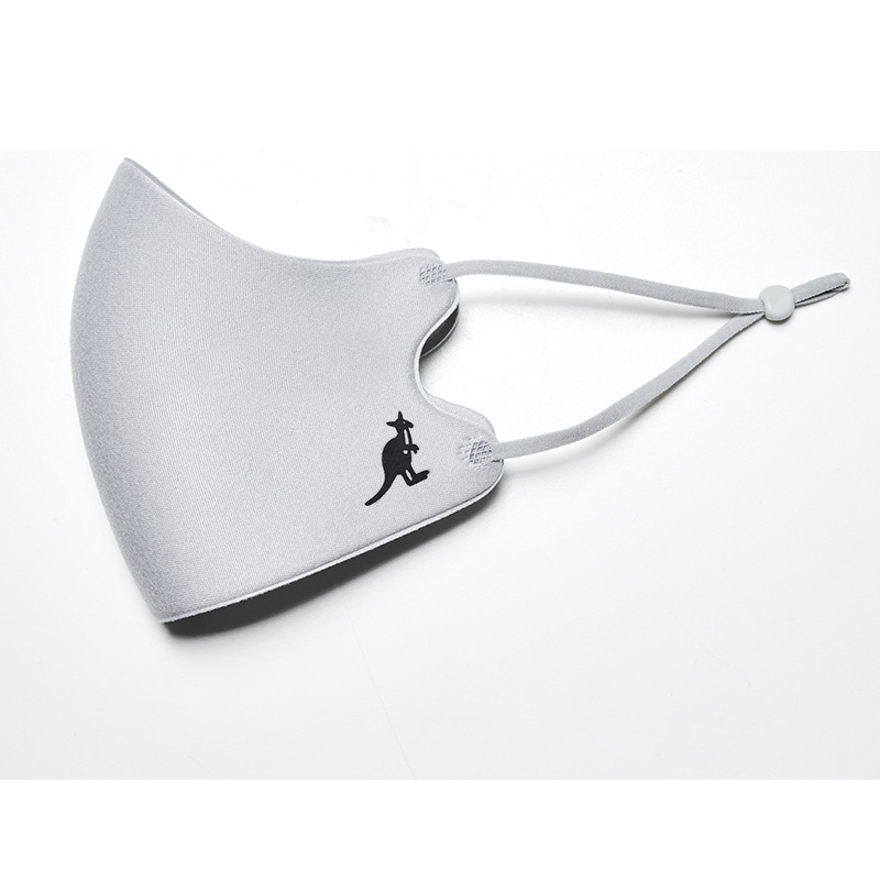 KANGOL 洗える冷感マスク BOOK GRAY ver.：8/17発売【セブン-イレブン・セブンネット限定付録】カンゴール 洗える冷感マスク(グレーver.)