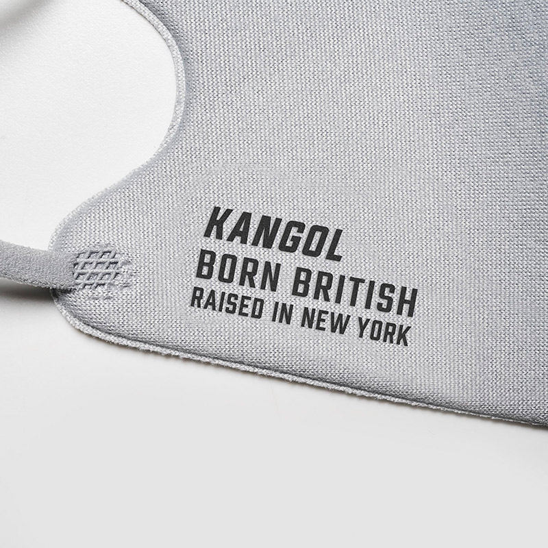 KANGOL 洗える冷感マスク BOOK GRAY ver.：8/17発売【セブン-イレブン・セブンネット限定付録】カンゴール 洗える冷感マスク(グレーver.)