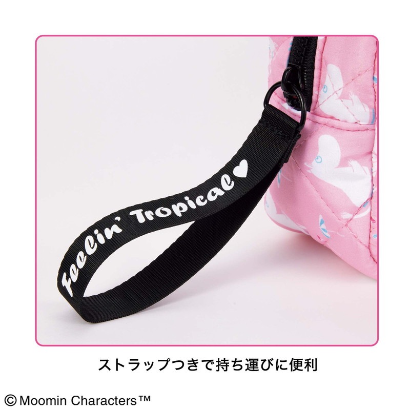 【sweet スウィート2022年7月号 雑誌付録】MOOMIN(ムーミン)トロピカルムーミンのバカンスポーチ