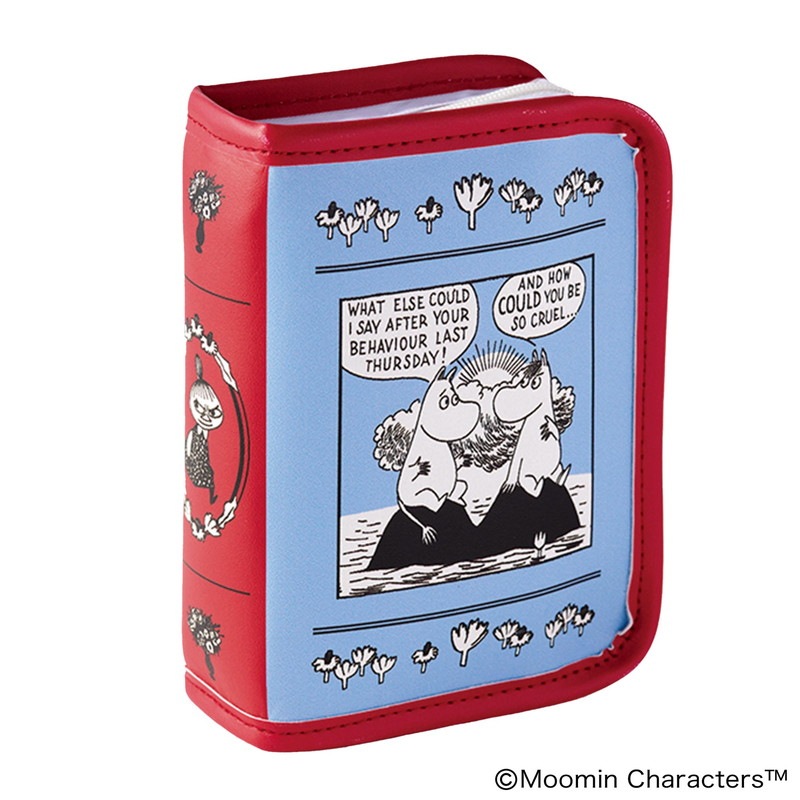 【SPRiNG スプリング 2022年9月雑誌付録】MOOMIN(ムーミン)ブック型マルチケース