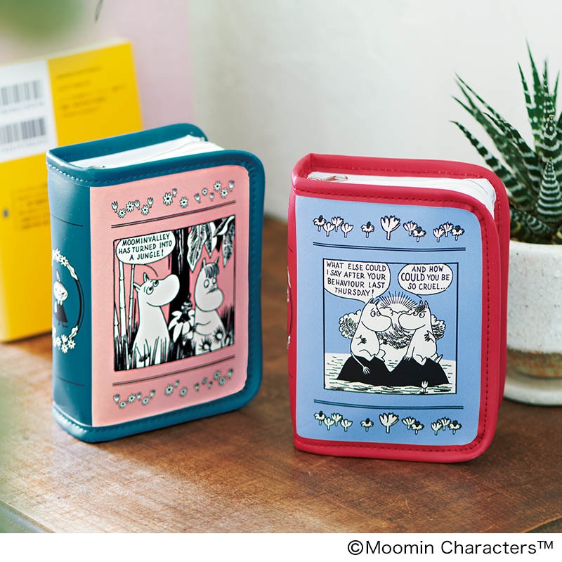 【SPRiNG スプリング 2022年9月雑誌付録】MOOMIN(ムーミン)ブック型マルチケース