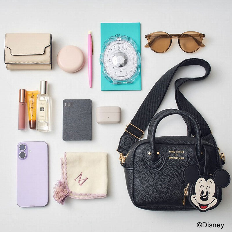 YOUNG & OLSEN The DRYGOODS STORE SHOULDER BAG BOOK with Disney MICKEY MOUSE