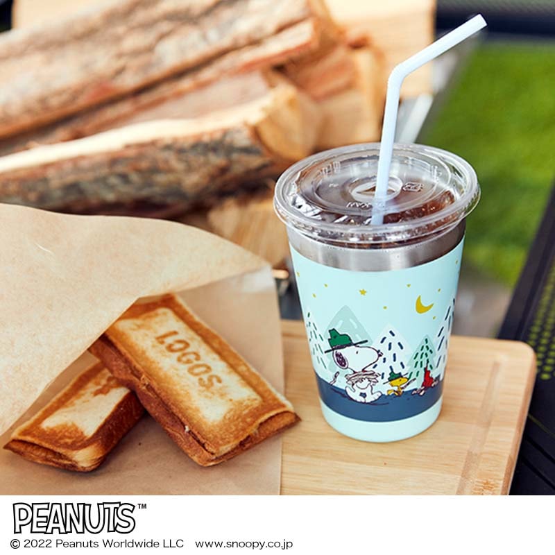 【ローソン、HMV、HMV&BOOKS online限定付録】スヌーピー カップコーヒータンブラー ロゴスナイト