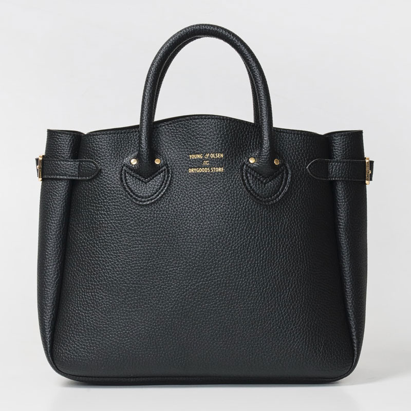 YOUNG&OLSEN The DRYGOODS STORE　タグ付42990円 YOUNG & OLSEN The DRYGOODS STORE BELTED TOTE BAG BOOK BLACK | 商品