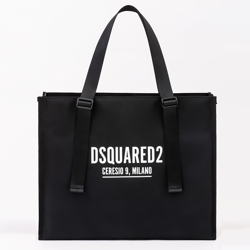 キナリ・ベージュ ディースクエアード DSQUARED2 ビッグ スクエア