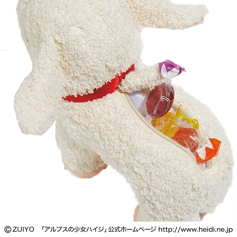 【オトナミューズ 2021年12月号特別号 雑誌付録】アルプスの少女ハイジ 復刻 ユキちゃんポーチ