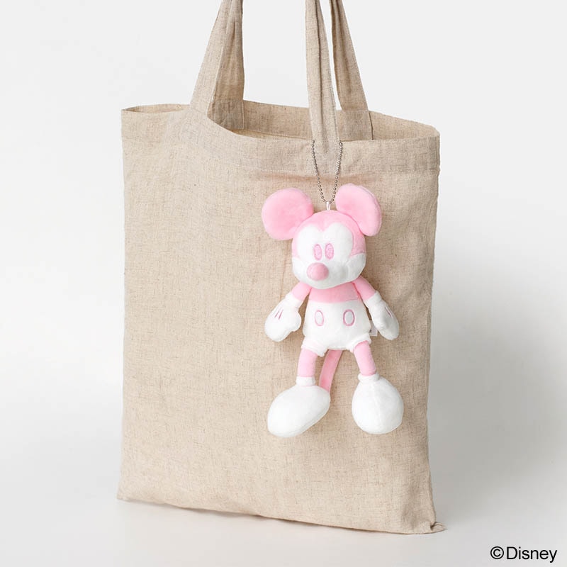 【ディズニー ミッキーマウス ムック本 付録】ぬいぐるみチャーム 12月3日