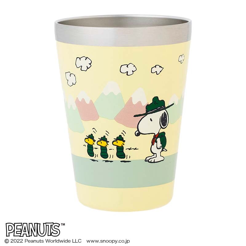 【ローソン、HMV、HMV&BOOKS online限定付録】スヌーピー カップコーヒータンブラー ロゴスデイ