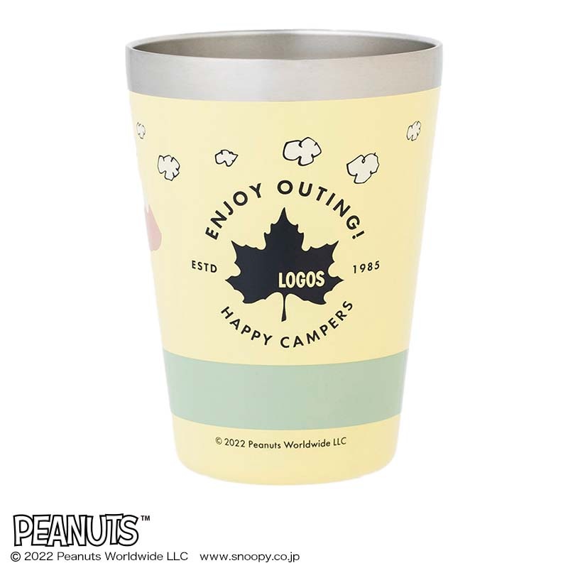 【ローソン、HMV、HMV&BOOKS online限定付録】スヌーピー カップコーヒータンブラー ロゴスデイ