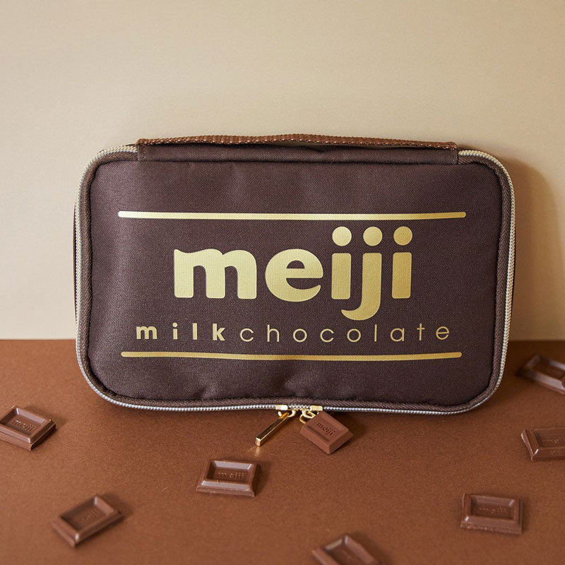 【明治ミルクチョコレート ムック本 雑誌付録】95th Anniversary マルチポーチ